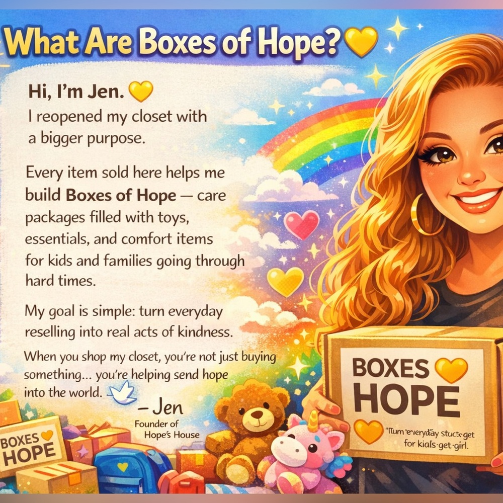 Delivering Hope One Box At A Time 🫂🕊️